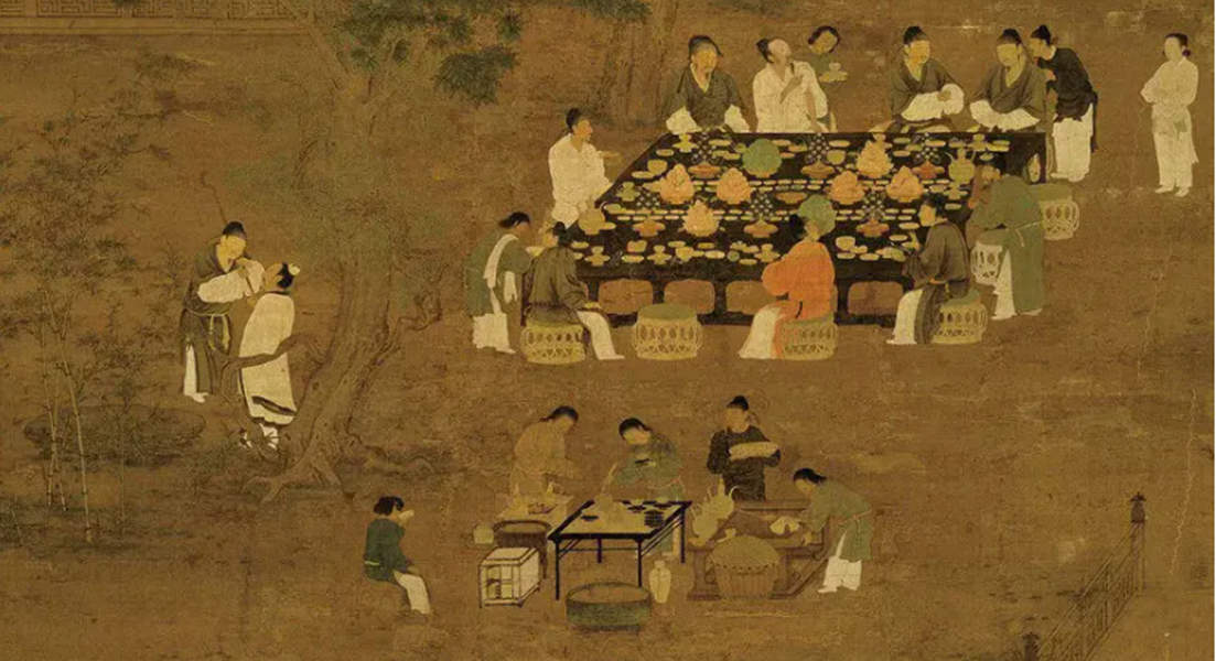 宋人“點(diǎn)茶”時(shí)的場景